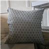 Image 4 : Shelf - x3 Throw Pillows - x1 Geometric Design & x2 Charcoal Color