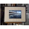 Image 2 : 2 pc - Framed Picture of Bridge & Beach - 20.5x28.5"