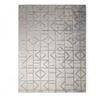 Image 1 : Geometric Area Rug - Cream & Gray - 114x108"