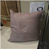 Image 3 : Shelf - x4 Throw Pillows - Mint Green Design (x3) & Light Purple / Marron