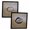 Image 1 : 2 pc - Framed Abstract Shapes - 32x32"