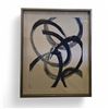 Image 1 : Framed Abstract Art - 31x39"