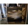 Image 4 : 3 pc - Black & White Abstract Art - 40x40" & 36x36"