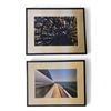 Image 1 : 2 pc - Framed w/ Glass - Boat & Chains Pictures - 38x50"
