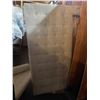 Image 2 : Tufted Grey Fabric King Sized Headboard w/ Frame