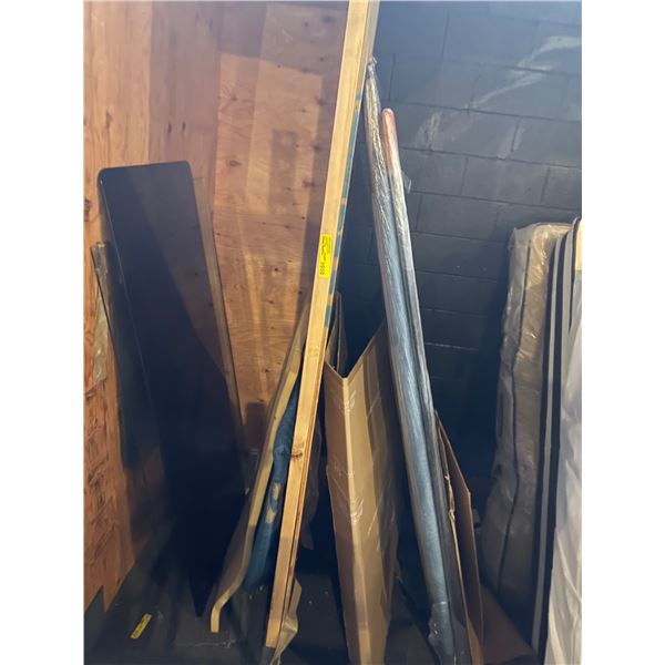 Glass Panels & Table Tops - Assorted Sizes - Approx. x6