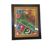 Image 2 : 3 pc - Games & Poker Pictures 23x19" & City Picture 21x17"