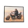 Image 3 : 2 pc - Monley on Motorcycle & Cat Reading Pictures - 21x17"