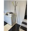Image 2 : Stainless Steel Coat Rack - Coats Not Included