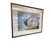 Image 1 : Framed Print of Spiral Staircase - 50x38"