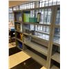 Image 2 : Gloss Grey Modern 8 Shelf/Book Case - 78x68x16"