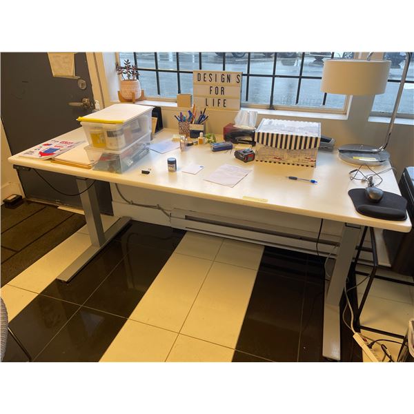 Adjustable Height Desk - 30x72" Top