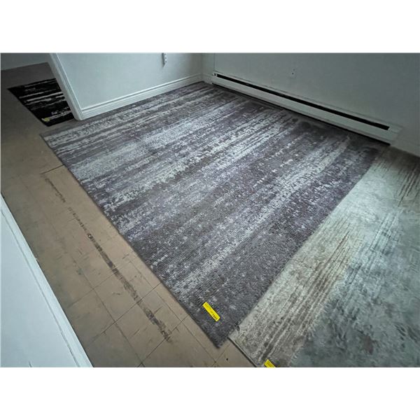 Gray Area Rug - 105x90"