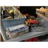 Image 5 : Rack & Contents - Includes Tools, DeWalt Drill, Hardware, Heater, Decorations, Etc.