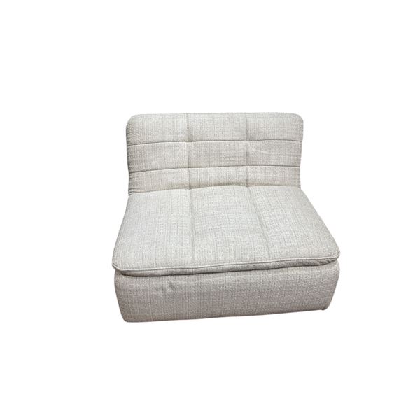 New Modern Tufted Upholstered Lounge Chair - 41" L x 38" W x 29" H