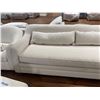 Image 2 : Modern Upholstered Sofa with Bolster Back Cushions - 92" L x 32" W x 31" H