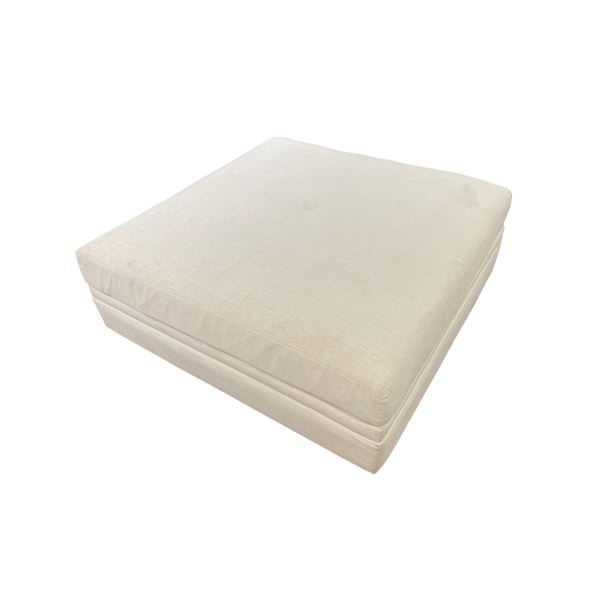 Large Square Upholstered Ottoman - 43" L x 43 W x 16" H