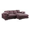 Image 1 : BNIB Moe's Plunge Dark Brown Sectional - RV: $3249 CAD (TN-1004-20-0)