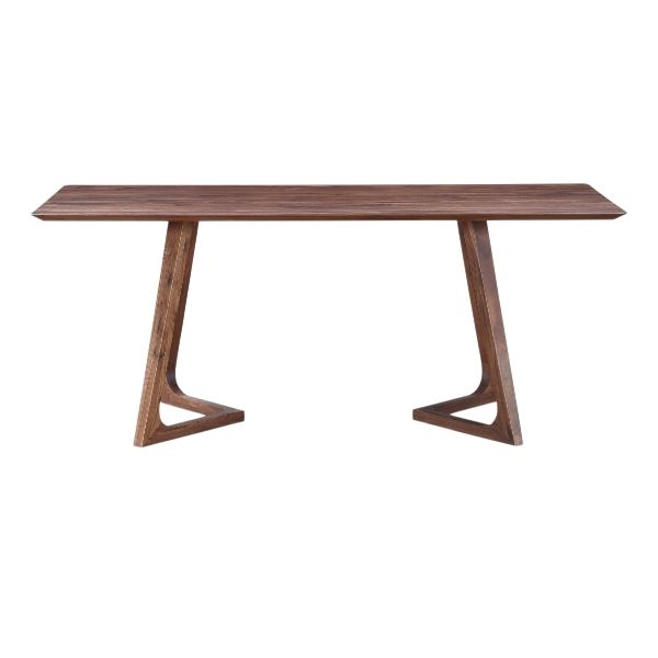 BNIB Godenza Walnut Rectangular Dining Table - RV: $2699 CAD (CB-1004-03-0)