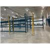 Image 4 : Warehouse Pallet racking - approx. 27 vertical uprights & 79 horizontal beams