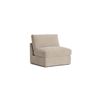 Image 1 : BNIB Sunday's Get Together Armless Chair Large Champagne CHA-YJ-005-041 RV: $1,660 38" W x 45 "D x 3