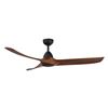 Image 1 : BNIB Baylor 60" Ceiling Fan RV: C$1,103 Matte Black/Dark Walnut
