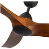 Image 2 : BNIB Baylor 60" Ceiling Fan RV: C$1,103 Matte Black/Dark Walnut