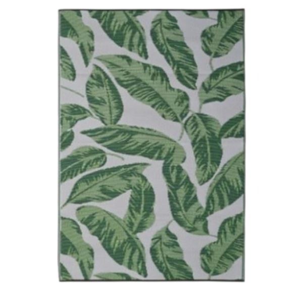 Outdoor Area Rug Mat Reversible & Waterproof made with Recycle Plastic Straws for Patios, Outdoors,