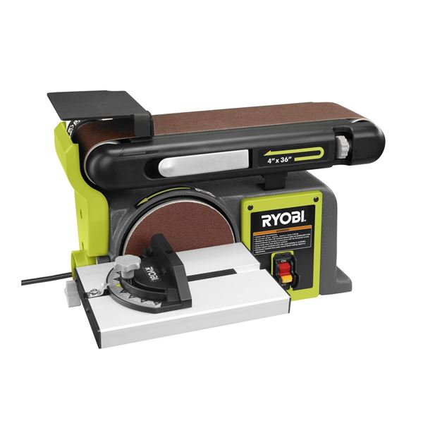 RYOBI Belt / Disc Sander (Model: BD4601G) 4" x 6"