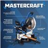 Image 5 : Mastercraft 10" Dual-Bevel Sliding Compound Miter Saw