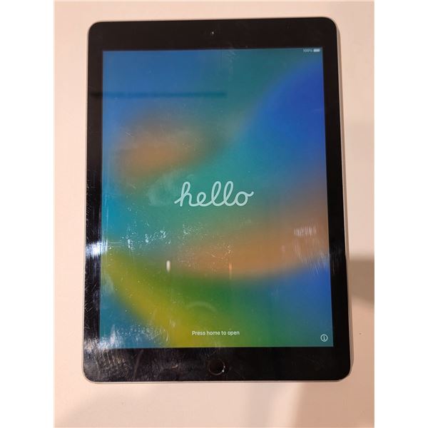 Apple iPad (Model A1822 - works/powers on)