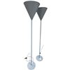 Image 2 : Sandy's - Pair of Martini Floor Lamps Grey - RV: $1729 CAD Each, H75" Each
