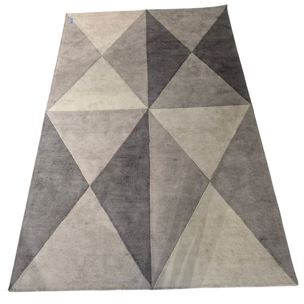 Natuzzi - Rhombus Grey Rug, 78" x 118" ( store display item)