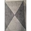 Image 2 : Natuzzi - Rhombus Grey Rug, 78" x 118" ( store display item)