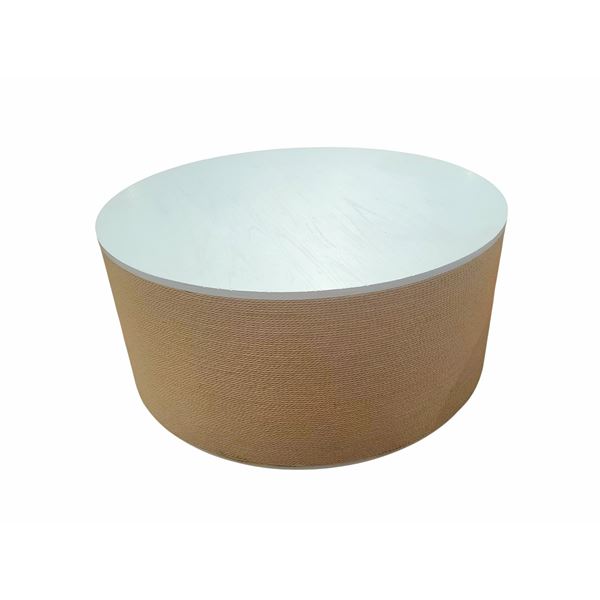 LH - Round Coffee Table, H16" x Dia. 35" (store display item without box - As Is)