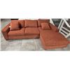 Image 1 : Stylus - New Custom Made Sectional, Right Chaise, H29" x W110" x D37"/62" (store display item withou