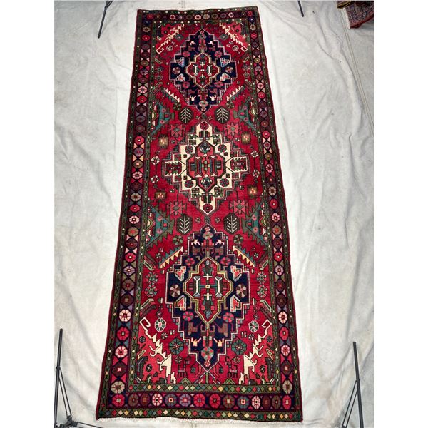 Tabriz 100% Authentic Hand Knotted Wool Persian Rug Handmade in Iran Fluffy resistant texture geomet