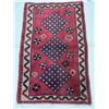 Image 1 : Shiraz 100% Authentic Hand Knotted Wool Persian Rug Handmade in Iran geometric map Fluffy Wool root
