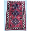 Image 5 : Shiraz 100% Authentic Hand Knotted Wool Persian Rug Handmade in Iran geometric map Fluffy Wool root