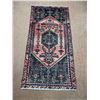 Image 1 : Zanjan 100% Authentic Hand Knotted Wool Persian Rug Handmade in Iran Geometric map Low pile (These c