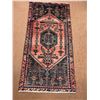 Image 2 : Zanjan 100% Authentic Hand Knotted Wool Persian Rug Handmade in Iran Geometric map Low pile (These c