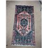 Image 3 : Zanjan 100% Authentic Hand Knotted Wool Persian Rug Handmade in Iran Geometric map Low pile (These c