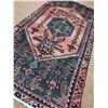 Image 7 : Zanjan 100% Authentic Hand Knotted Wool Persian Rug Handmade in Iran Geometric map Low pile (These c