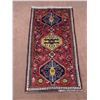 Image 2 : Shiraz 100% Authentic Hand Knotted Wool Persian Rug Handmade in Iran geometric map Fluffy carpet  Th
