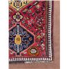 Image 3 : Shiraz 100% Authentic Hand Knotted Wool Persian Rug Handmade in Iran geometric map Fluffy carpet  Th