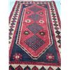 Image 1 : Shiraz 100% Authentic Hand Knotted Wool Persian Rug Handmade in Iran geometric map Fluffy Wool root