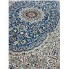 Image 11 : Naein 100% Authentic Hand Knotted Wool Persian Rug Handmade in Iran The best color (beautiful blue)