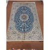 Image 1 : Naein 100% Authentic Hand Knotted Wool Persian Rug Handmade in Iran The best color (beautiful blue)