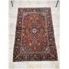 Image 1 : Kashan 100% Authentic Hand Knotted Wool Persian Rug Handmade in Iran one of famous Iranian carpet Be
