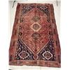 Image 1 : Shiraz 100% Authentic Hand Knotted Wool Persian Rug Handmade in Iran geometric map Completely made w